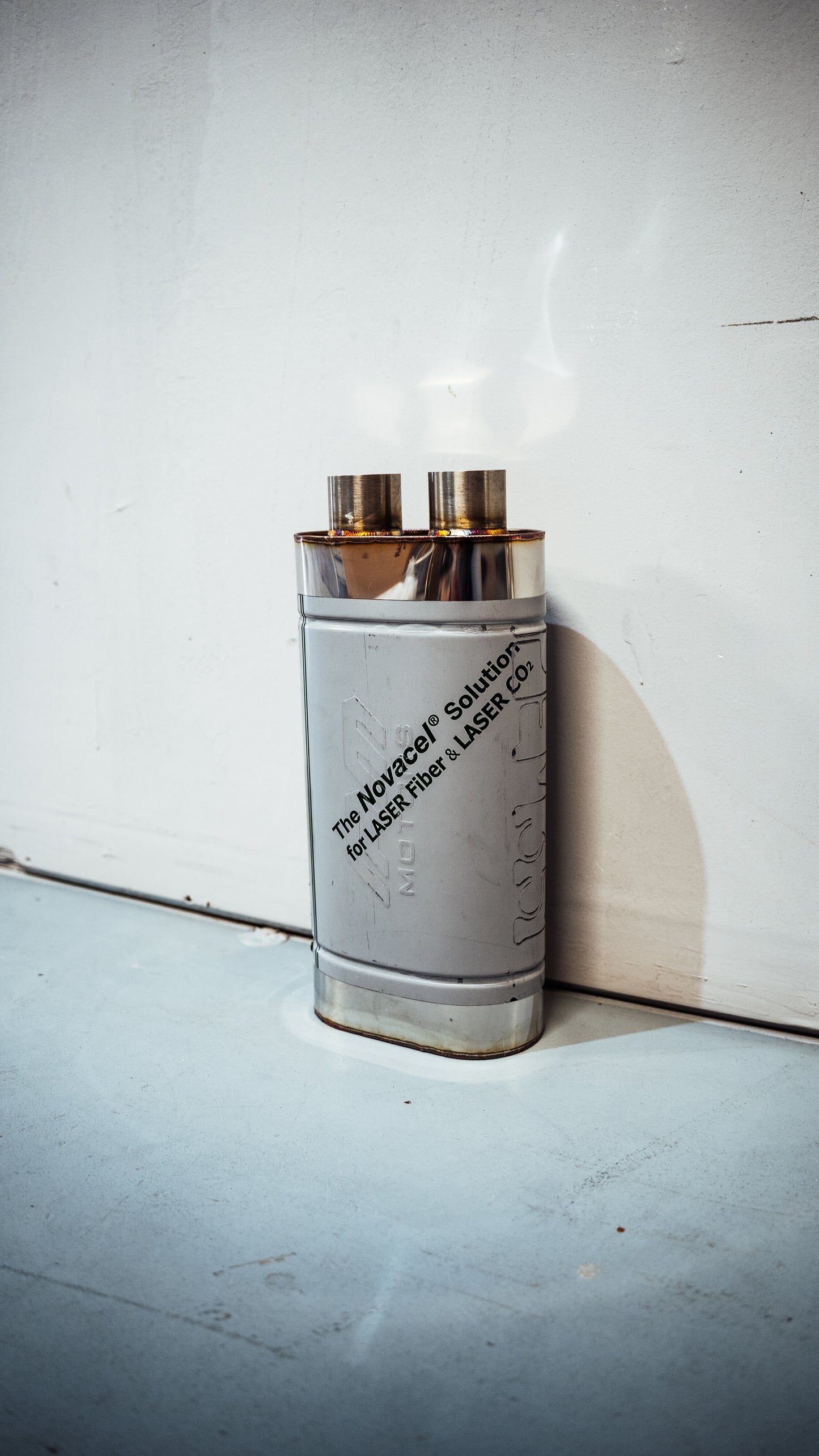 Silenciador con embossing KF-01