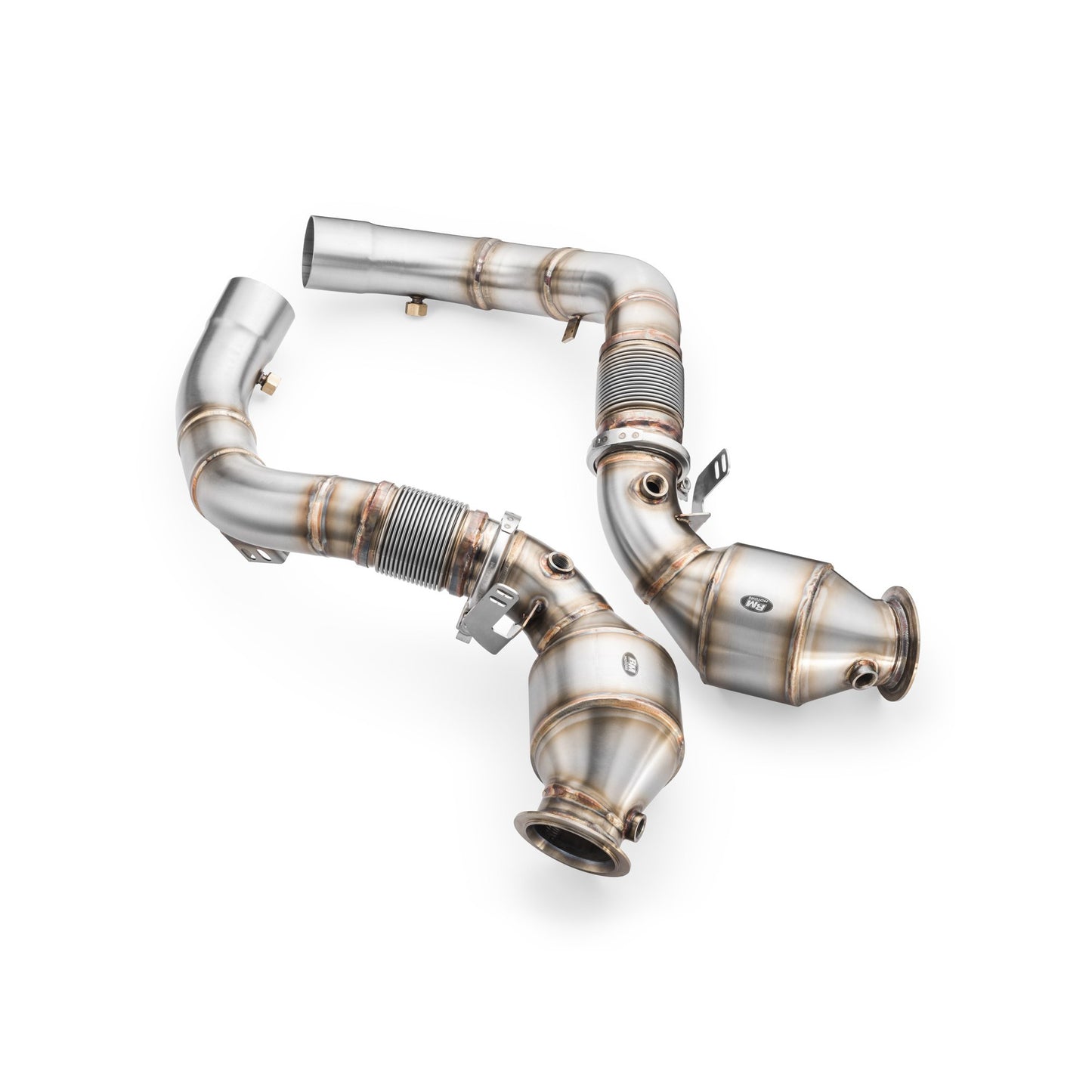 Downpipe BMW M5 F90 + Catalizador HJS 300 cpsi EURO 6 2017-2019