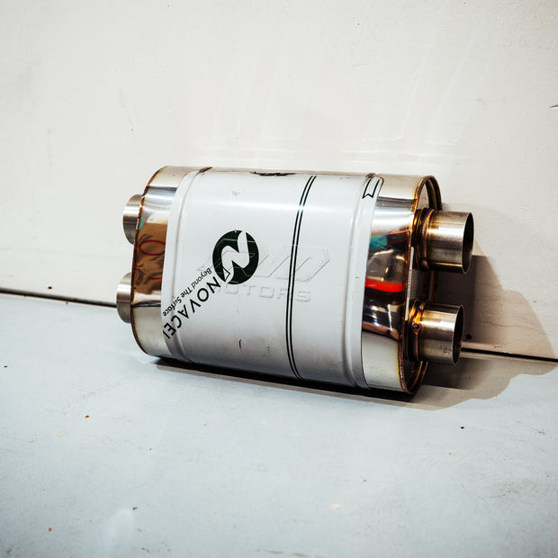 Silenciador con X-PIPE KF-02