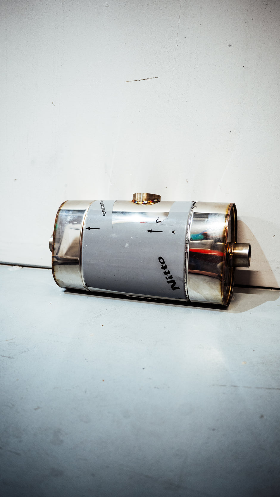 Silenciador recto transversal KF-08