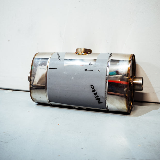 Silenciador recto transversal KF-08