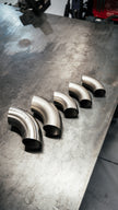 Codo de Acero Inoxidable 304L 90° para Escape