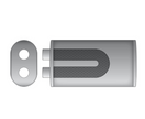 Silenciador con embossing KF-07