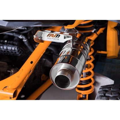 Can Am Maverick X3 Turbo escape deportivo con silencioso