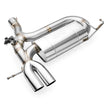 Sistema de escape trasero (silenciadores central y trasero) para AUDI TT 8N 1.8T