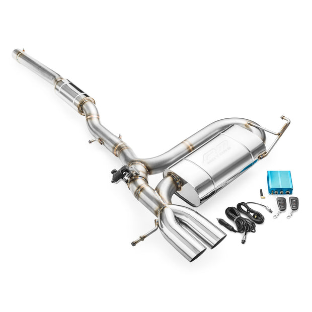 Sistema de escape trasero (Catback) - silenciador central y trasero SEAT León Cupra R Mk1 1.8T