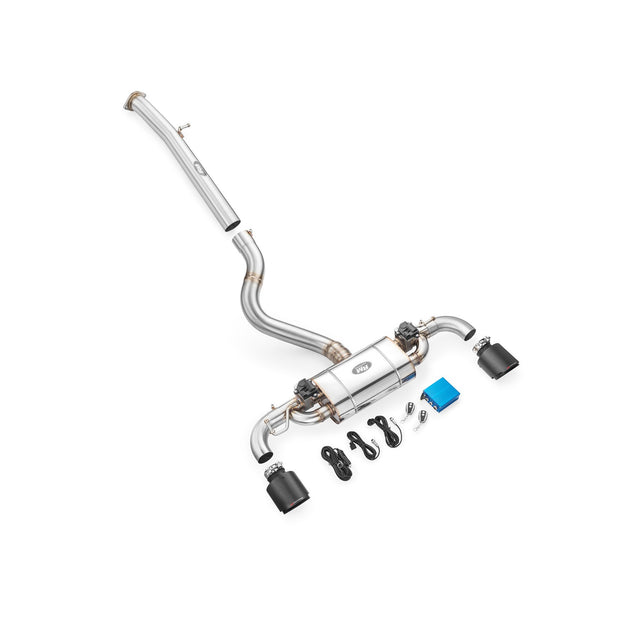 Sistema de escape trasero (silenciadores central y trasero) para TOYOTA YARIS GR 1.6