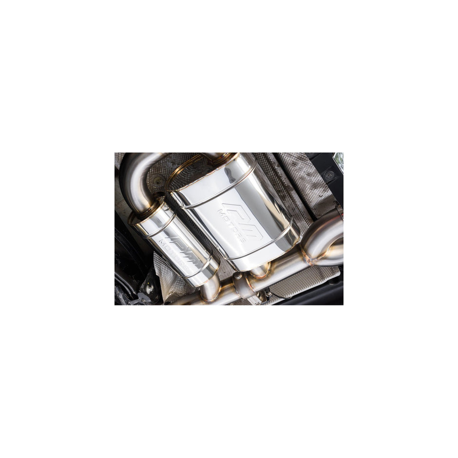Sistema de escape trasero para MINI Cooper S F56 LCI JCW B48D