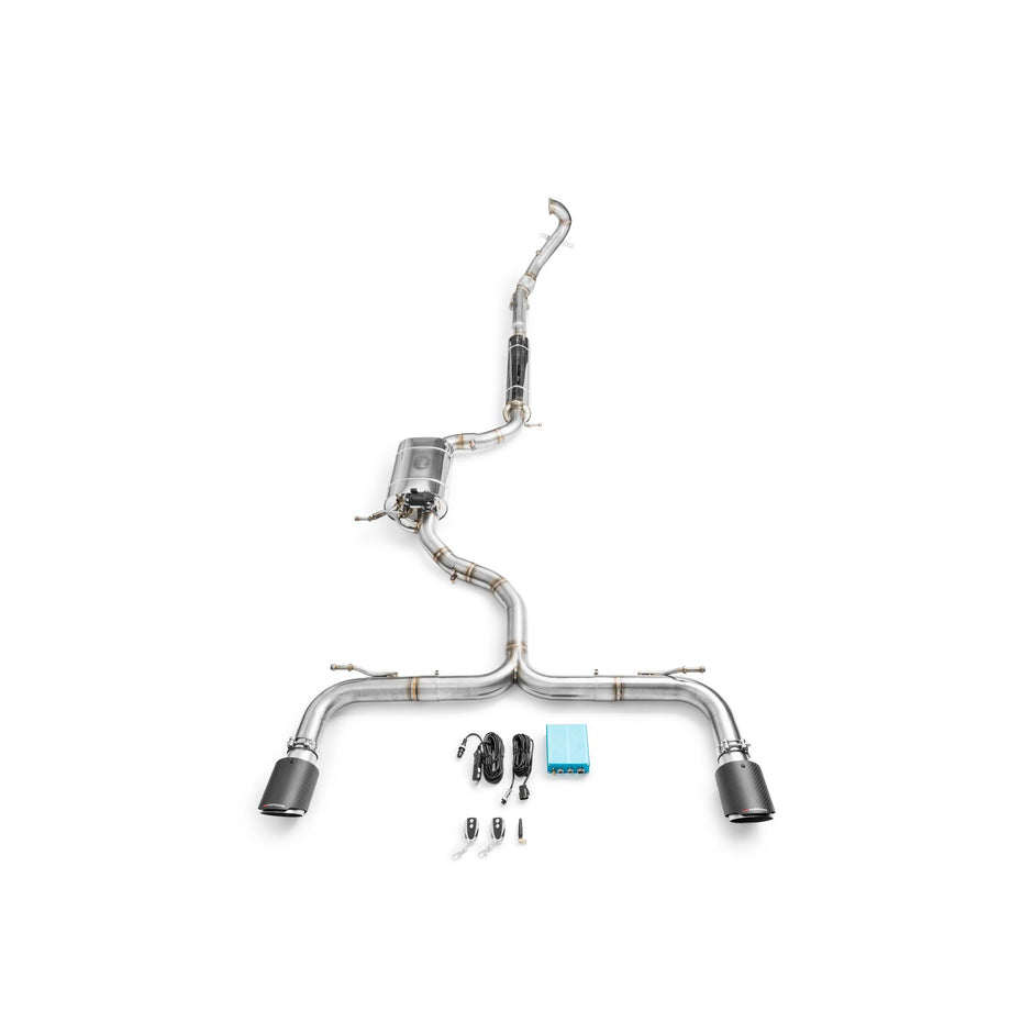 Sistema de escape completo para el Seat León Cupra 3 (berlina)