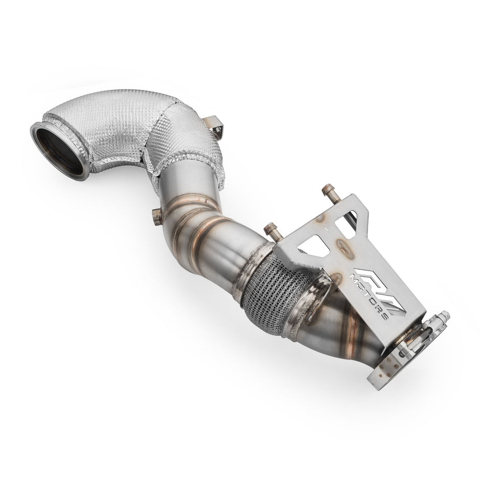 Downpipe AUDI RS3 8Y 2.5 TFSI con protección térmica y catalizador