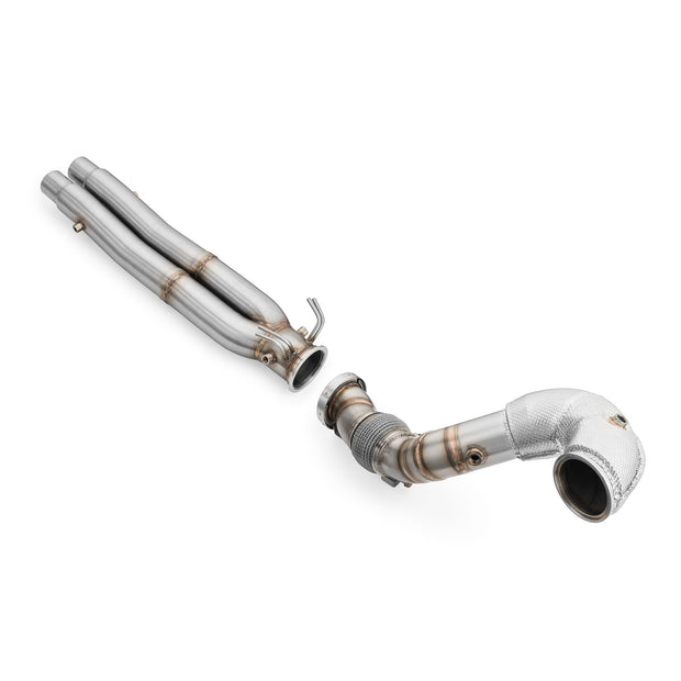 Downpipe AUDI RS3 8Y 2.5 TFSI + protección térmica 2021-
