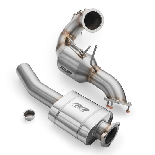 Downpipe set AUDI A4 S4 / Avant Quattro / Avant 3.0 TDI + Catalizador 2016-2021 (76mm)