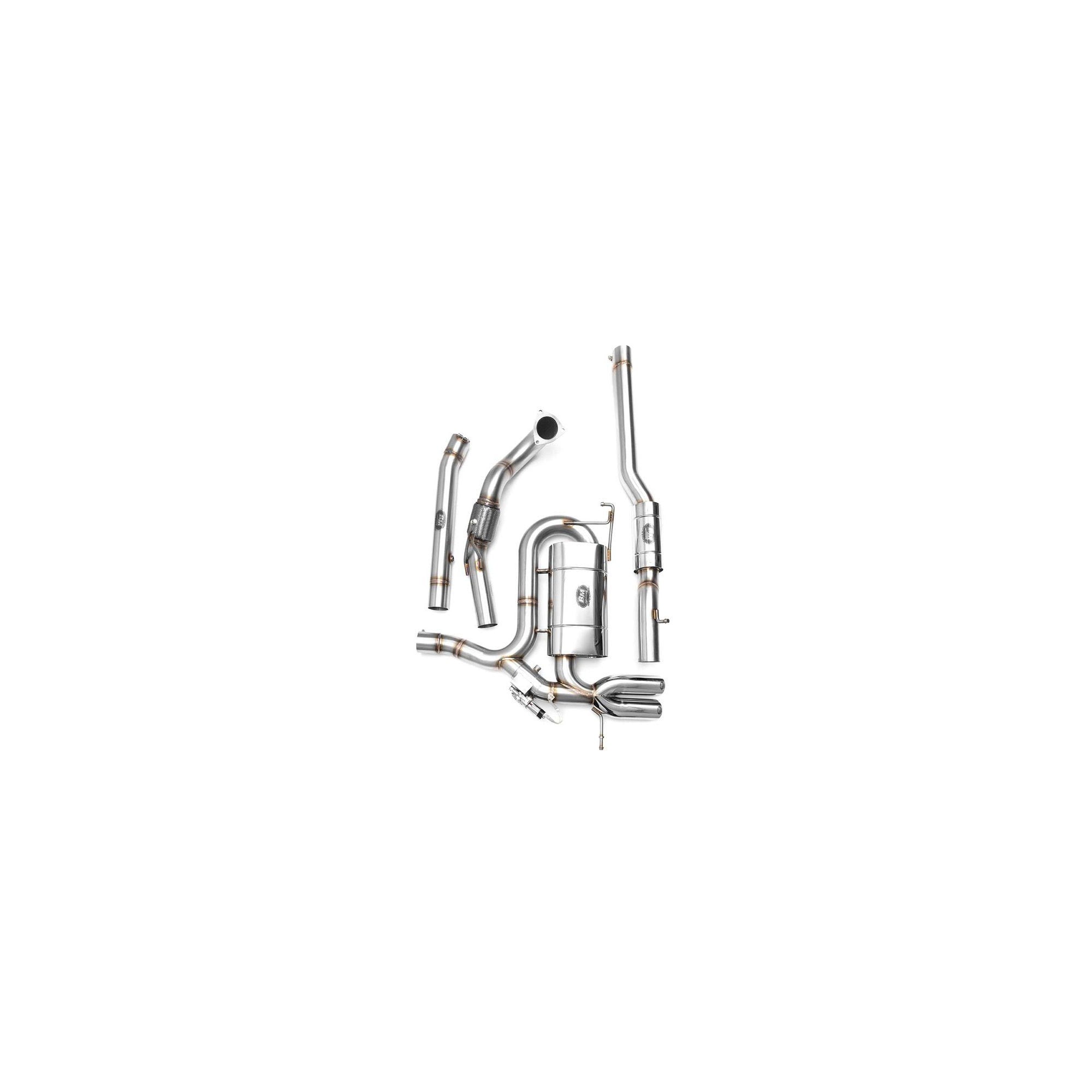 Sistema de escape completo para AUDI TT 8N 1.8T