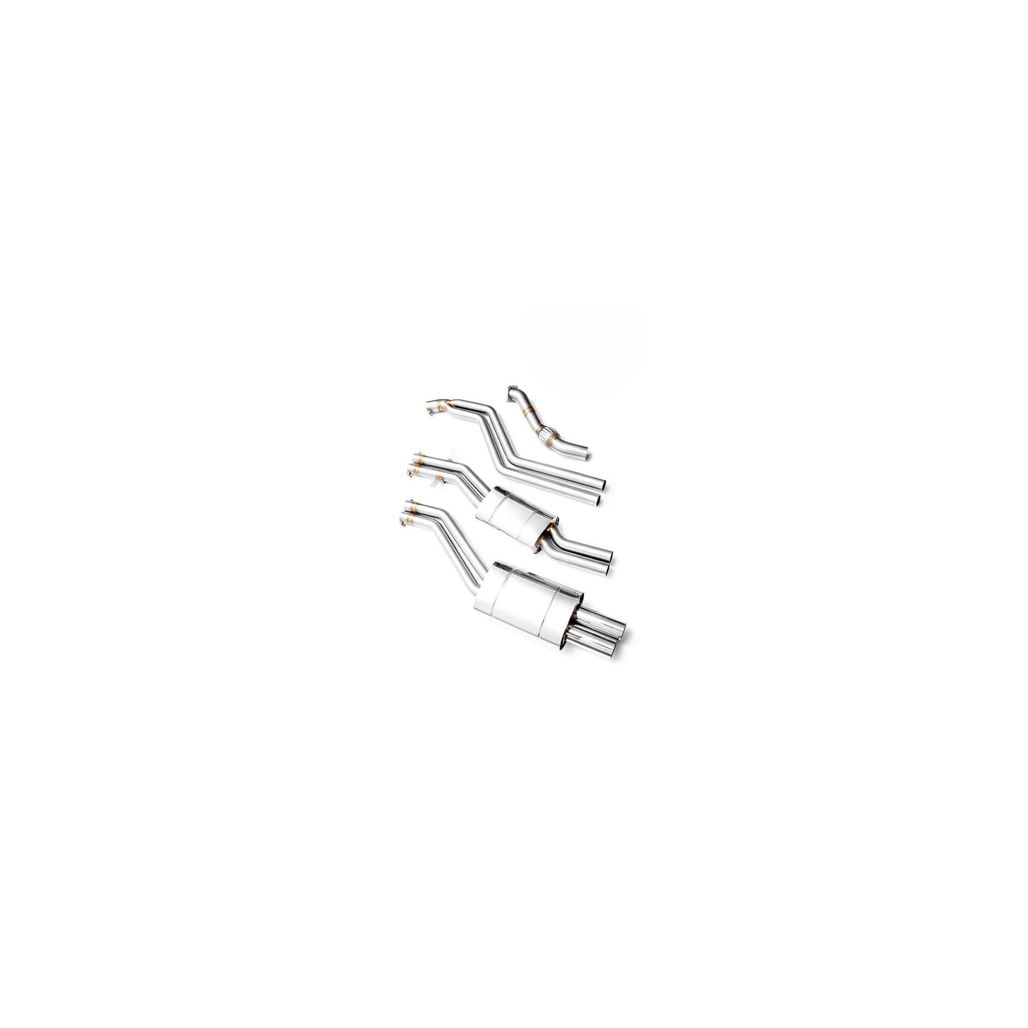 Sistema de escape completo para BMW E46 330d, 330xd, M47 y M47N